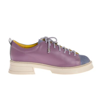 Sneaker Alina albastru-galben-mov-gri