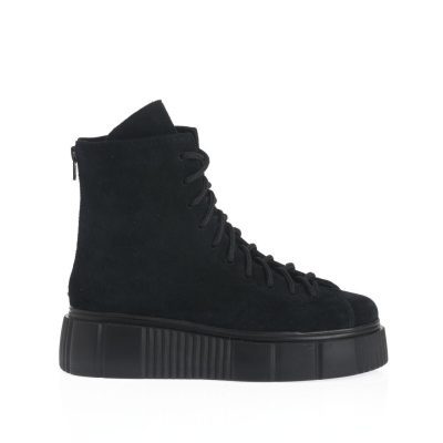 Ghete Cătălina cu talpă platformă negru